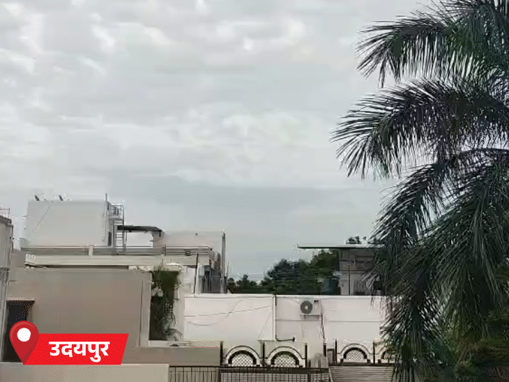 उदयपुर में बुधवार सुबह बादल छाए। दोपहर में उमस बढ़ गई।
