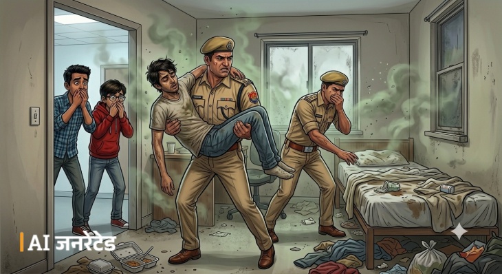 मोहित के परिवार को भी रात को ही घटना की जानकारी दे दी गई थी। हॉस्टल में लगे सीसीटीवी कैमरों की भी जांच की जा रही है।