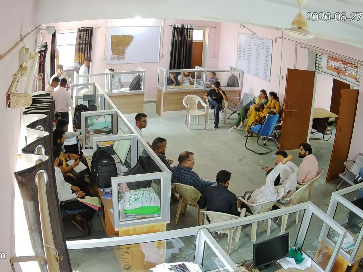 दो नामांकन पत्र दाखिल, अधिकारियों ने किया परीक्षण|डूंडलोद (नवलगढ़),Dundlod (Nawalgarh) - Dainik Bhaskar