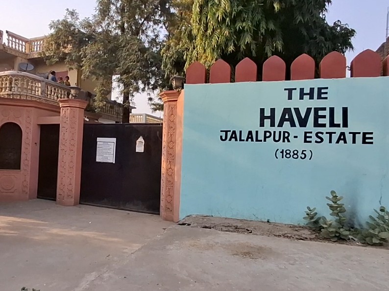 This is the same mansion in the Jalalpur Estate that several family members are claiming ownership of