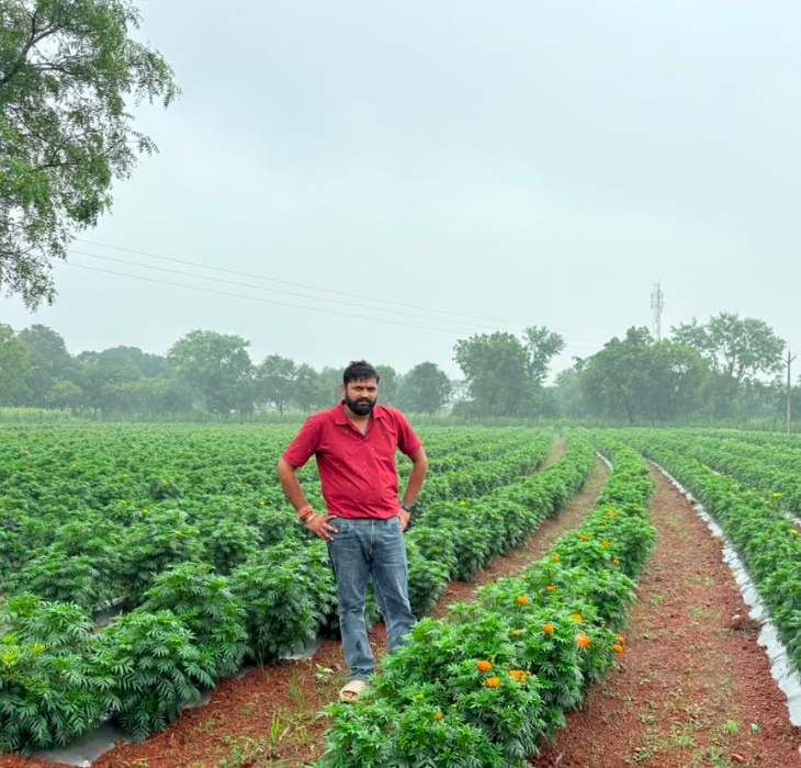 बबलू किरार खुद तकनीक अपनाने के साथ-साथ दूसरे किसानों को भी खेती के नए तरीके सीखने के लिए प्रेरित कर रहे हैं।