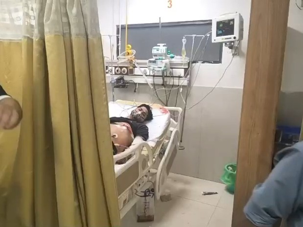 The injured youth admitted to the hospital. His condition remains critical.