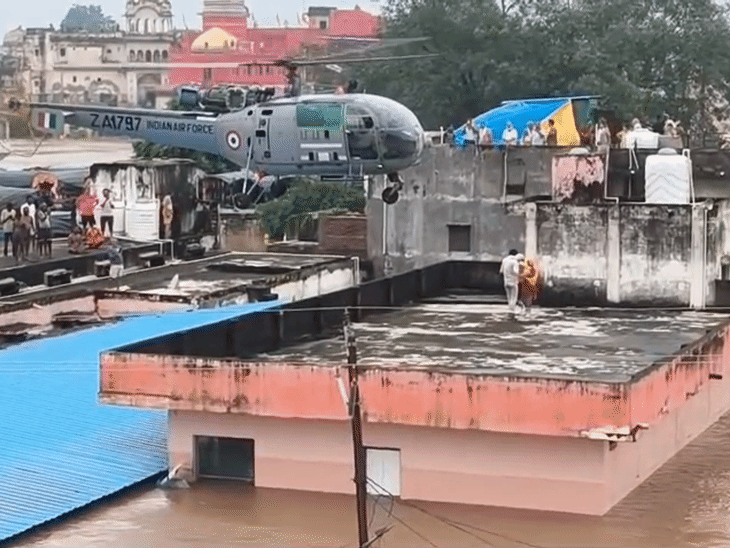 करीब 650 लोगों को रेस्क्यू कर राहत शिविरों में पहुंचाया जा चुका है।