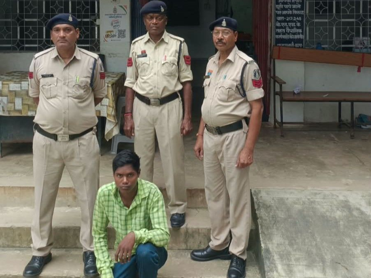 पत्नी की हत्या का आरोपी पति तमिलनाडु भाग गया था।