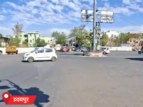 उदयपुर में सुबह से तेज धूप खिली रही। इस कारण दिन में काफी तेज गर्मी रही।