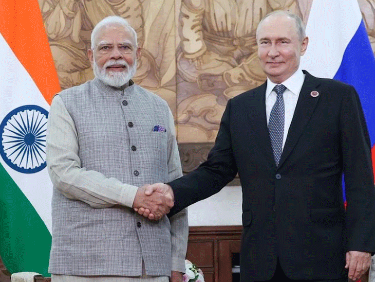 पीएम मोदी ने SCO में कई विश्व नेताओं से मुलाकात की। - Dainik Bhaskar