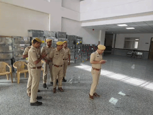सुरक्षा के पुख्ता बंदोबस्त किए गए है और जाब्ता भी तैनात किया है।