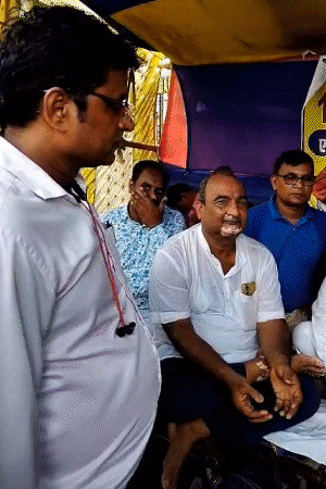 मांगों पर जल्द पूरी करने की बात कही।