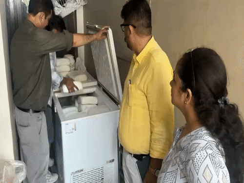 जालंधर में सेहत विभाग की टीम जांच करते हुए। - Dainik Bhaskar