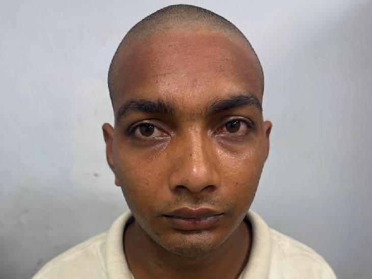 यह आरोपी उमेश है। इसने अपनी भाभी के साथ मिलकर भाई की हत्या कर दी।