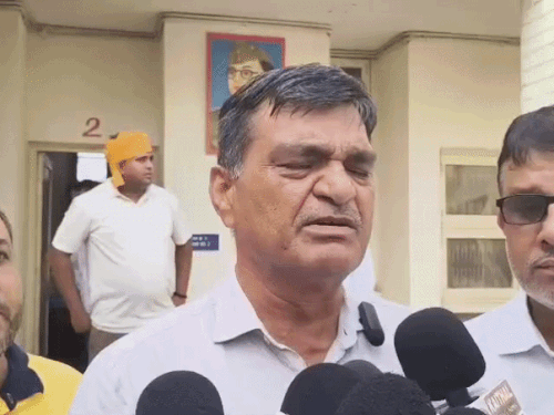 Villager Krishna Kumar provides information about the mahant
