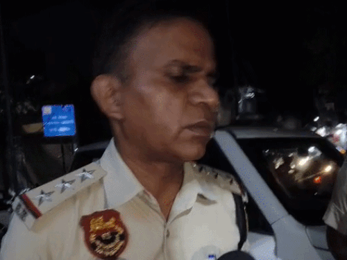 घटना की जानकारी देते SHO वीरेंद्र सिंह।