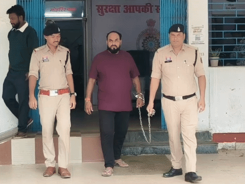 भाटापारा शहर पुलिस ने आरोपी को गिरफ्तार कर लिया।