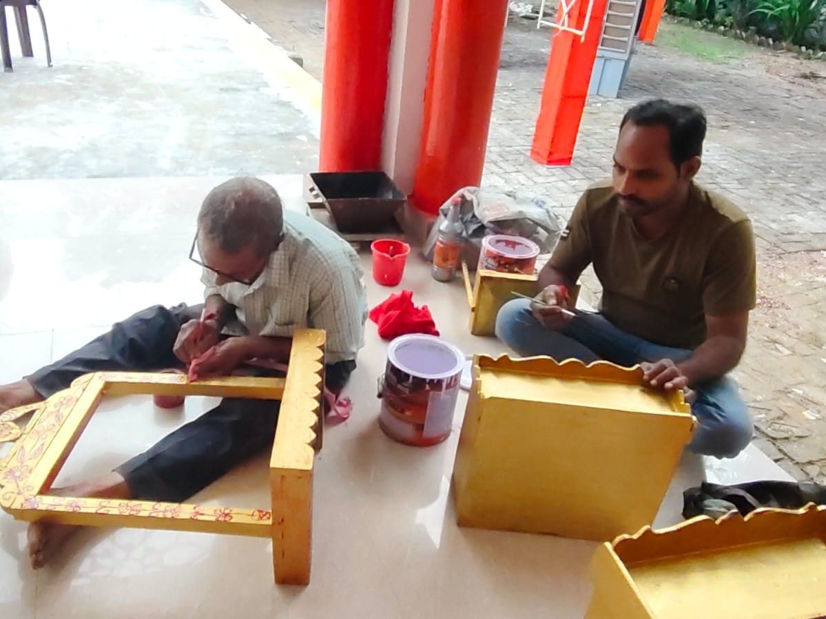 भव्य झांकी और सांस्कृतिक कार्यक्रमों की तैयारी। - Dainik Bhaskar