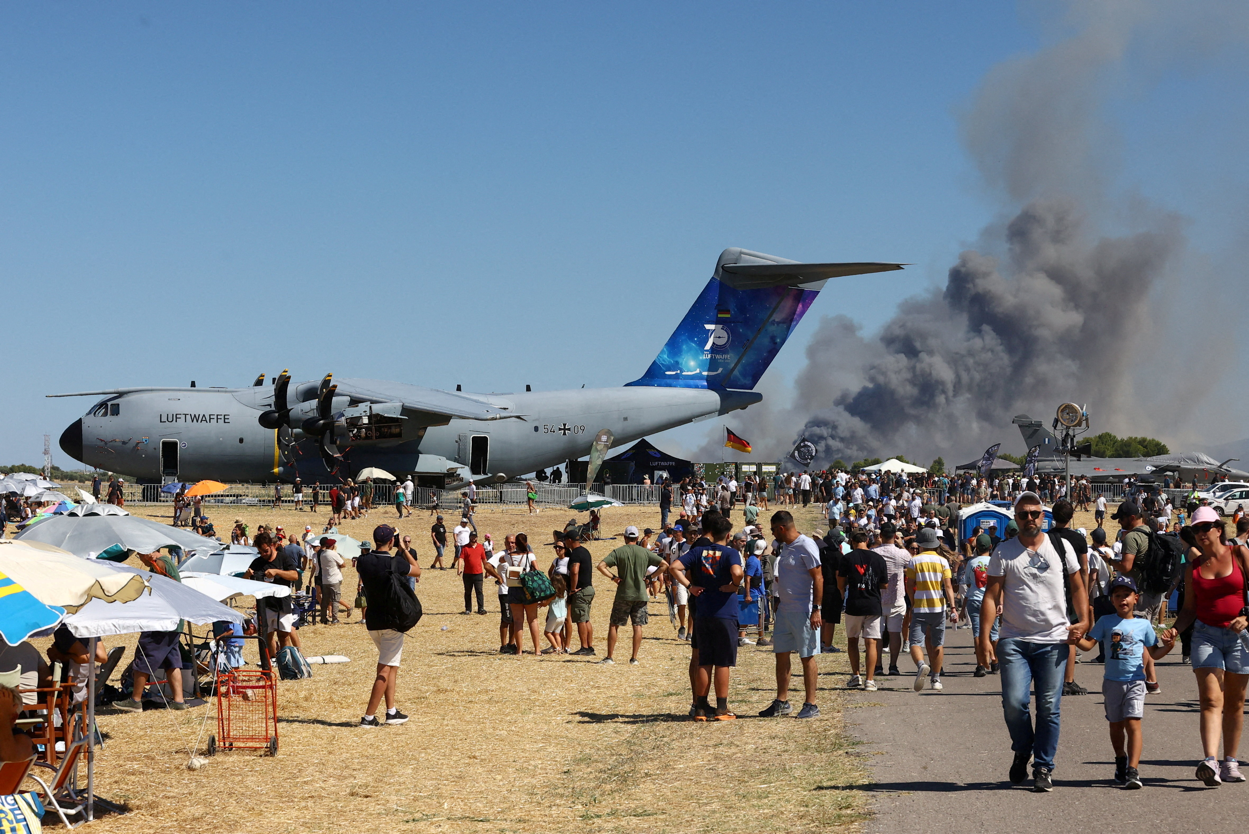 Greece Air Show F-4 Phantom Jet Crash | Pilots Killed in Tanagra