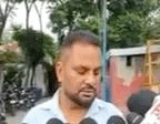 जानकारी देते हुए पीड़ित
