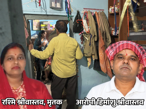 इकलौते बेटे को लेकर घर के बाहर टलहता रहा; साला पहुंचा तो लाश मिली|लखनऊ,Lucknow - Dainik Bhaskar