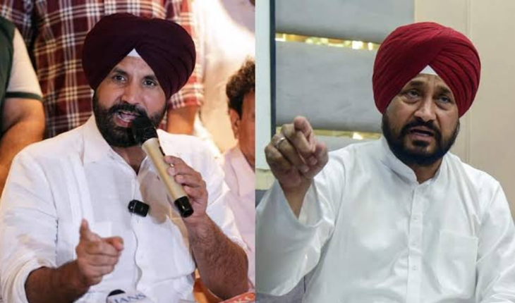 पंजाब कांग्रेस के अध्यक्ष राजा वड़िंग और पूर्व सीएम चरणजीत चन्नी।- फाइल फोटो