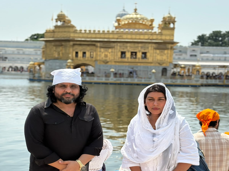 गोल्डन टेंपल पहुंची ‘रावी दे कंडे’ की टीम।