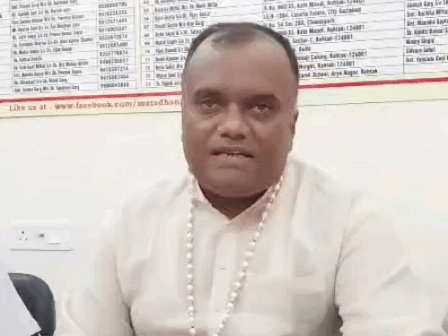 ट्रस्ट के सदस्य सतीश भारद्वाज।