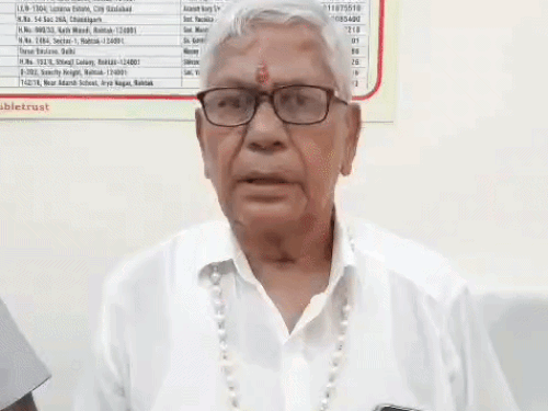 ट्रस्ट के चेयरमैन हरिप्रकाश गुप्ता।
