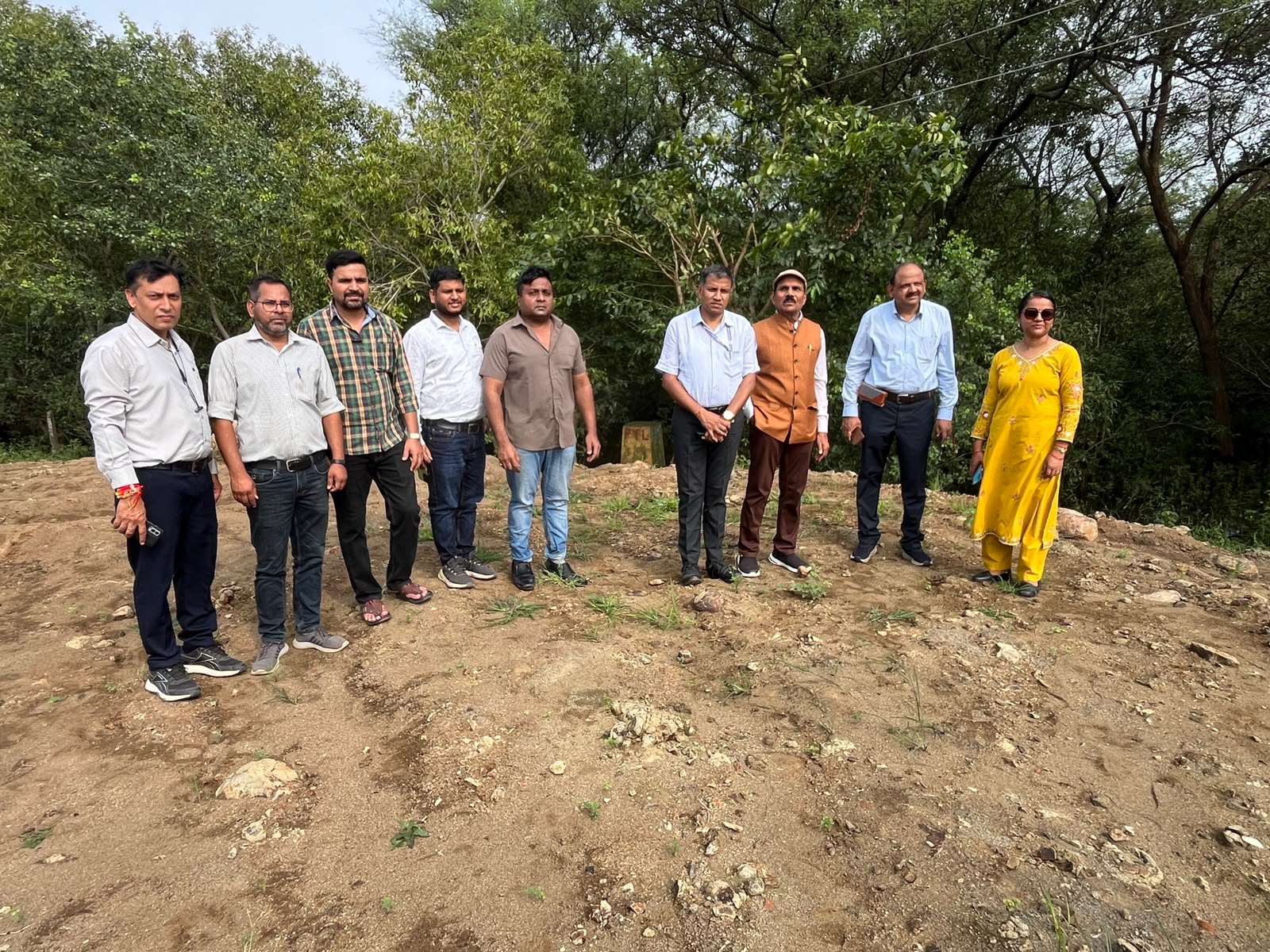 इस टीम ने किया सर्वे।
