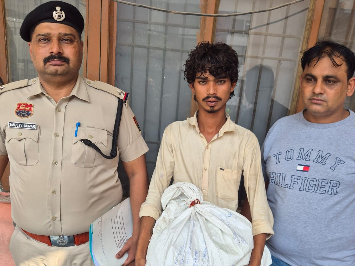 पानीपत के इसराना में 5 किलो से अधिक गांजे के साथ तस्कर गिरफ्तार, दो दिन की रिमांड पर भेजा