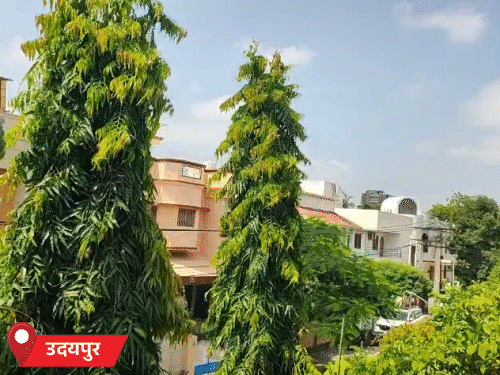 उदयपुर में धूप और उमस ने लोगों को परेशान किया। आने वाले दिनों में भी जिले में बारिश की संभावना कम है।