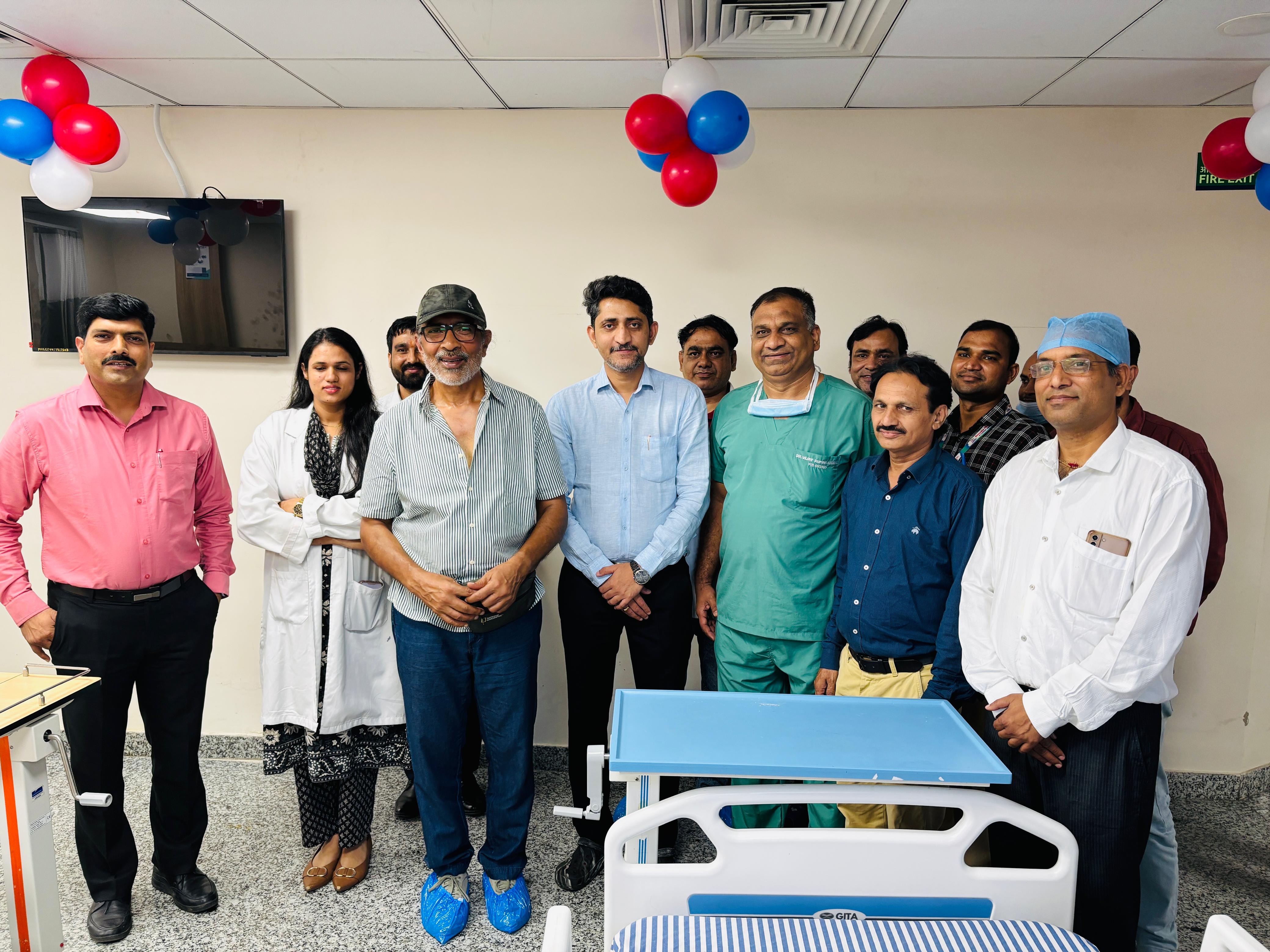 It was also shot recently at Priyanka Hospital in Mansarovar, Jaipur.