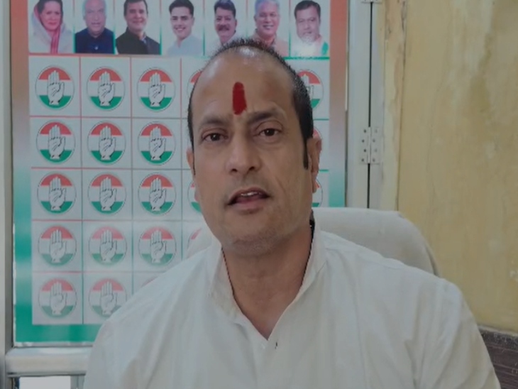 कांग्रेस पूर्व विधायक विकास उपाध्याय।