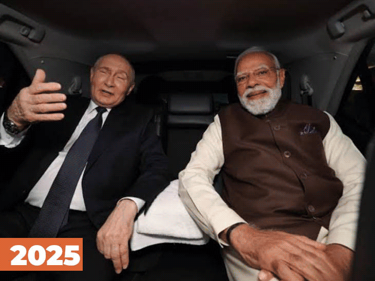 PM Modi & Vladimir Putin Car Diplomacy in Delhi