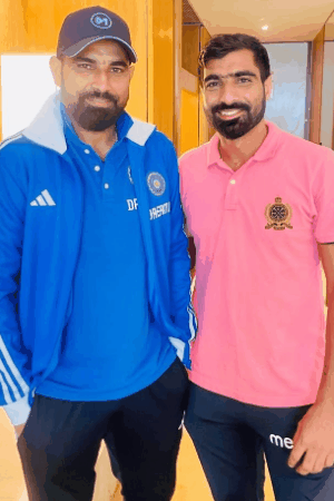 कोरोना काल में मोहम्मद शमी ने अपने भाई मोहम्मद कैफ को गेंदबाजी की बारीकियां सिखाई थीं।