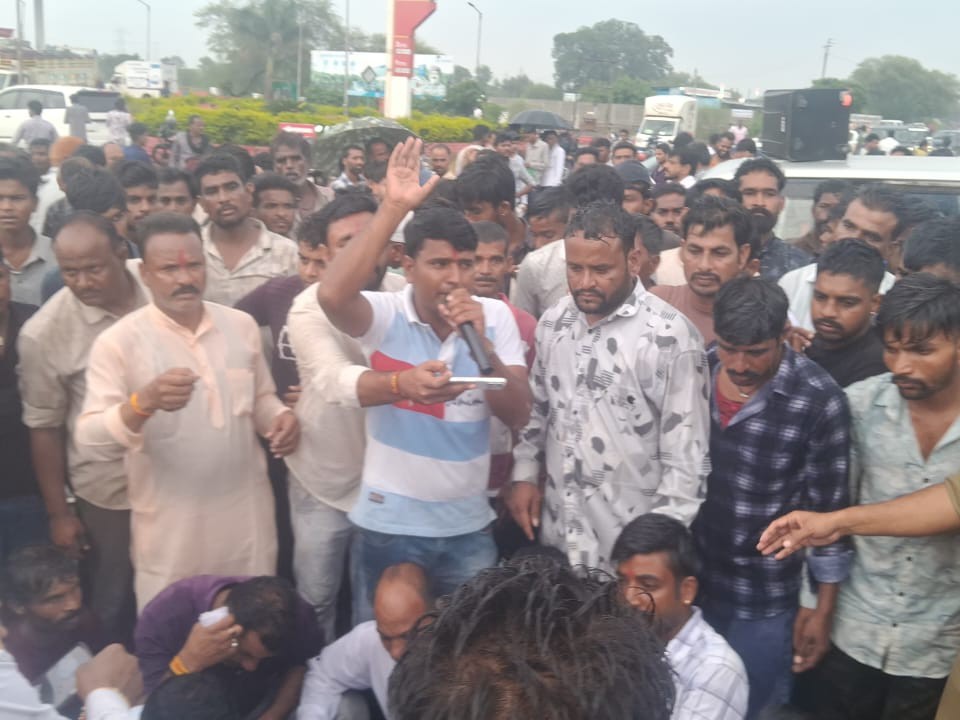 कृपा बायोटेक इथेनॉल फैक्ट्री में करंट लगने से मौत के बाद हंगामा।