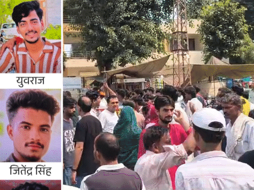 रंजिश के चलते हत्या का आरोप; 9 घंटे बाद पुलिस और परिजनों के बीच बनी सहमति|अलवर,Alwar - Dainik Bhaskar