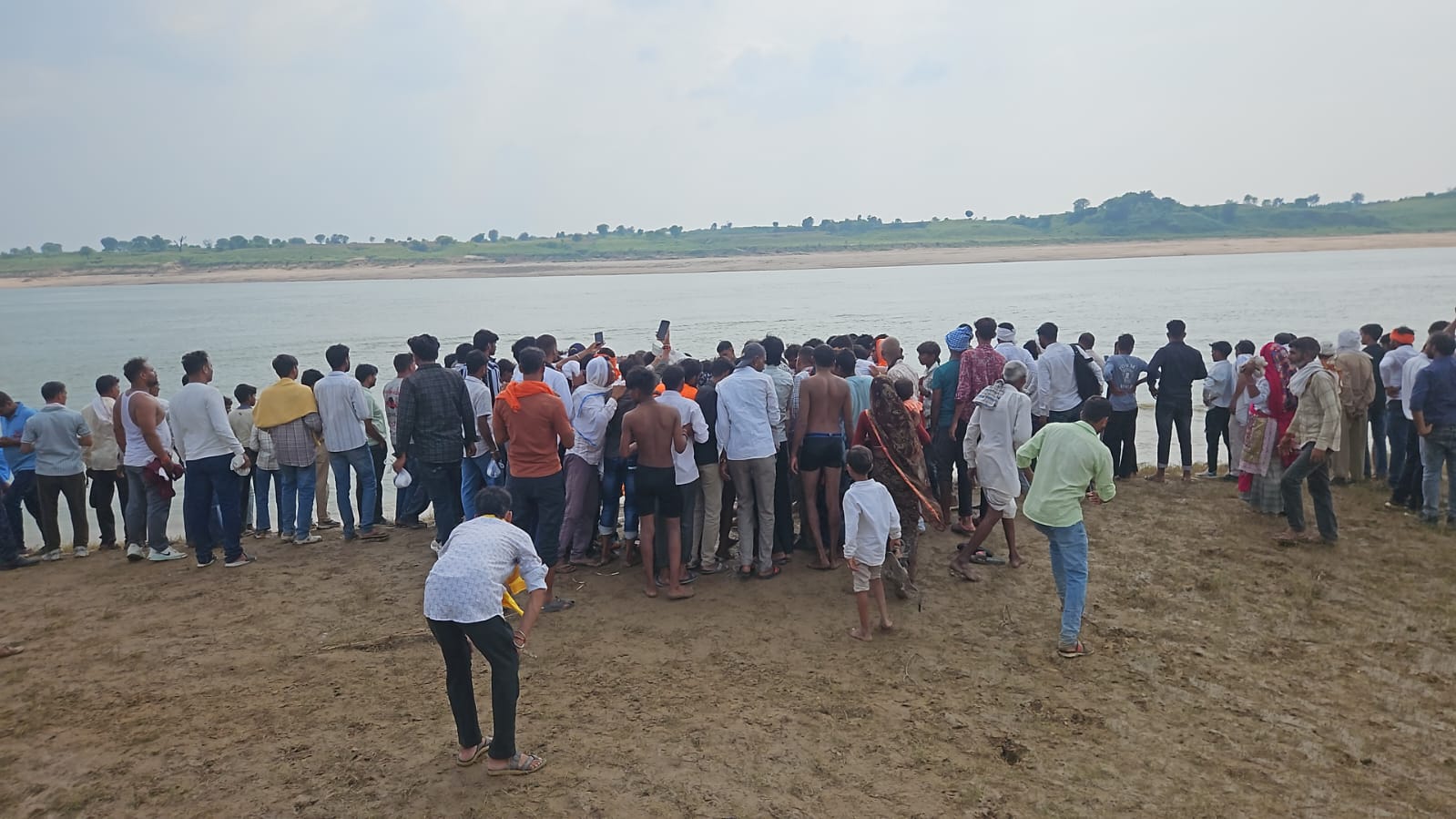 Machela Ghat Drowning Accident | Father Body Found Son Search Continues