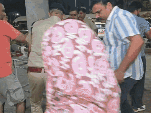 हरभजन सिंह की हत्या के बाद एनकाउंटर में घायल बदमाश को अस्पताल में भर्ती कराया गया।