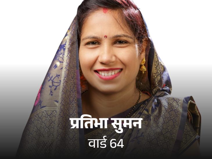 प्रतिभा ने 1805 वोट हासिल करते हुए कांग्रेस की तस्मीन कुरैशी को 372 वोटों से हराया है।