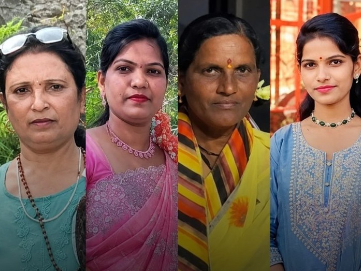 फ्रिज धमाके से लगी आग में मरने वाली महिलाएं।