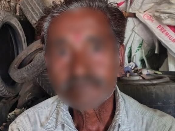 पकड़ा गया दूसरा आरोपी।