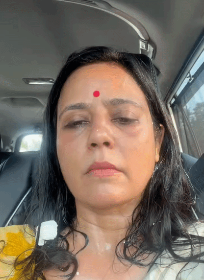 घटना के बाद महुआ ने वीडियो शेयर किया और BJP पर आरोप लगाए।
