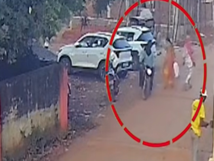 आरोपी वारदात करते हुए सीसीटीवी कैमरे में कैद हुए है।
