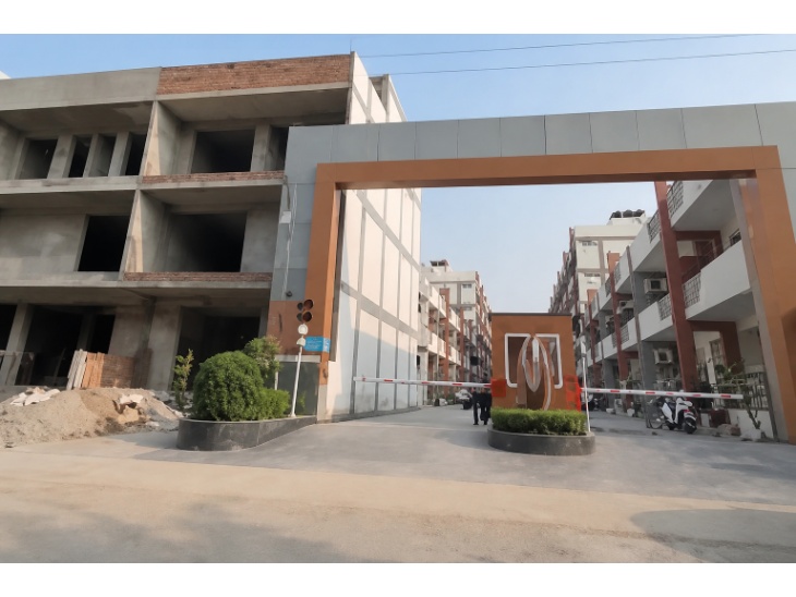 पानीपत के सेक्टर-40 स्थित शुभांगन। - Dainik Bhaskar