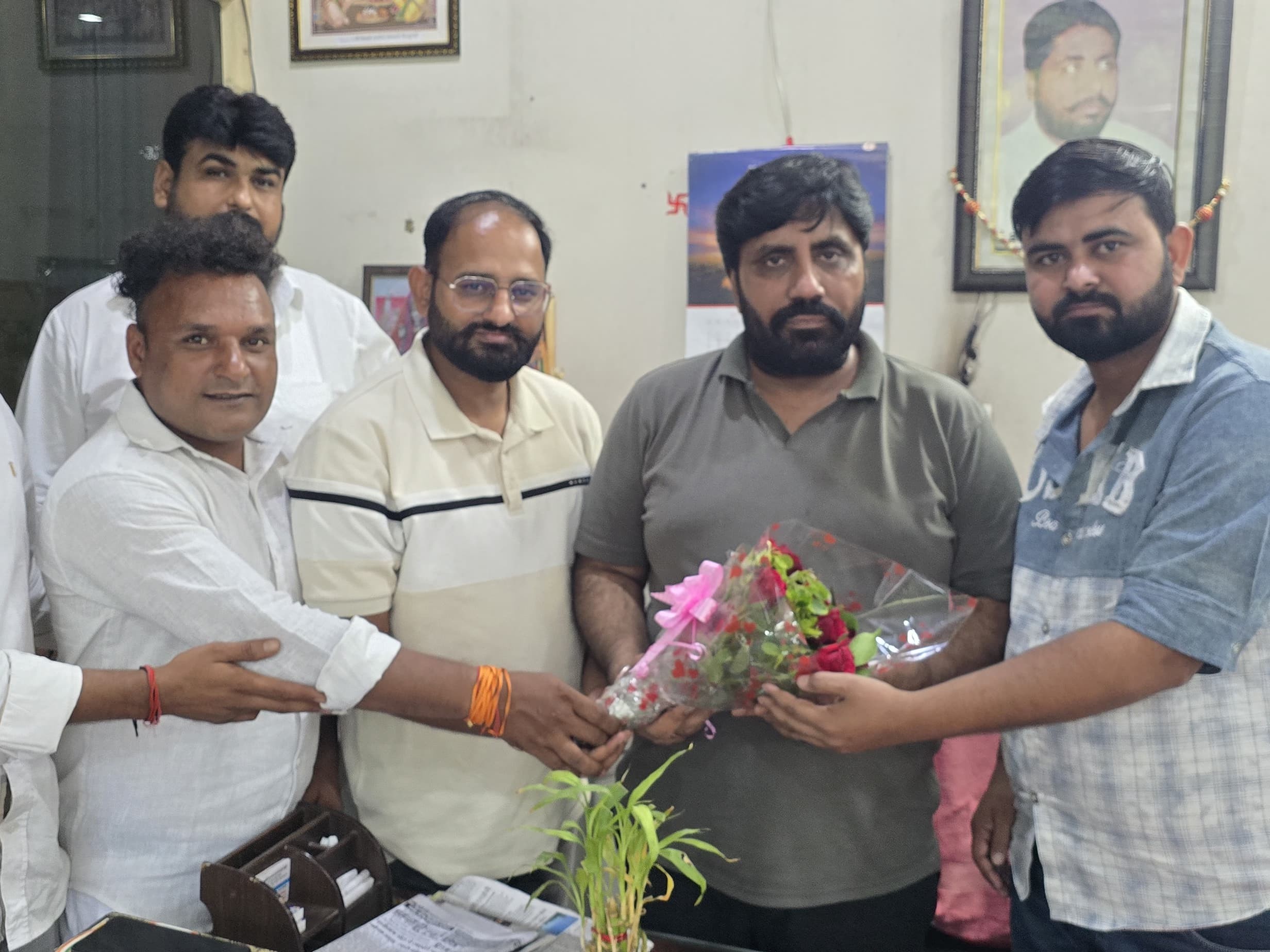 रोहतक: भारतीय किसान संगठन के पदाधिकारियों ने समाजसेवी जग्गा सिंह बराड़ से की मुलाकात, विस्तार पर हुई चर्चा