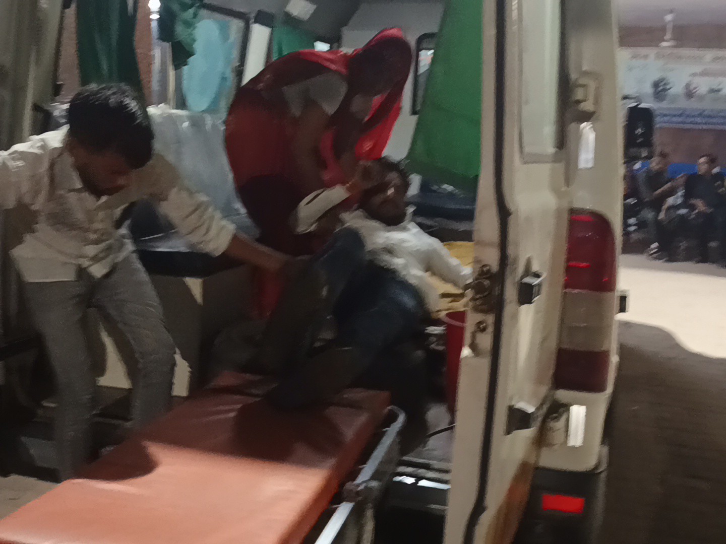 Etah Accident | Ganj Road Katholi Bike Rider Sonu Injured