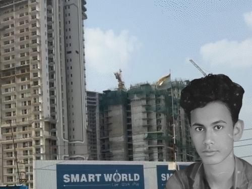 इसी अंडर कंस्ट्रक्शन बिल्डिंग से गिरकर दिलखुश की मौत हुई।
