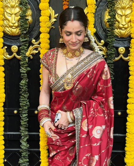 Ankita Lokhande arrived at Ekta Kapoor's house.