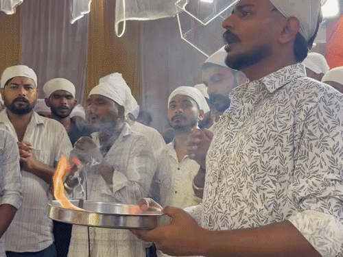 रामपुर में युवाओं ने लगातार दूसरे साल सजाई गणेश उत्सव की महफिल। - Dainik Bhaskar