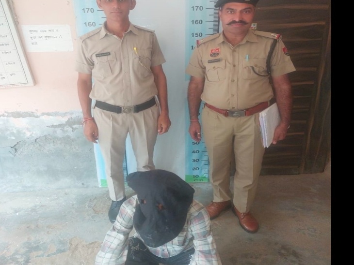 एक आरोपी गिरफ्तार, दानपात्र के 4 हजार रुपए लौटाने का दावा|उकलाना,Uklanamandi - Dainik Bhaskar