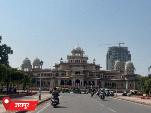 जयपुर में रविवार को मौसम साफ रहा। दिनभर धूप खिली रही।
