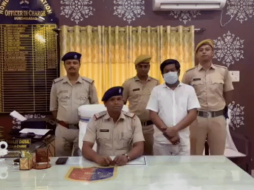 पुलिस ने शनिवार को सैफुल इस्लाम को गिरफ्तार किया। - Dainik Bhaskar